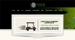 Desktop Screenshot of lockgolfacademy.com